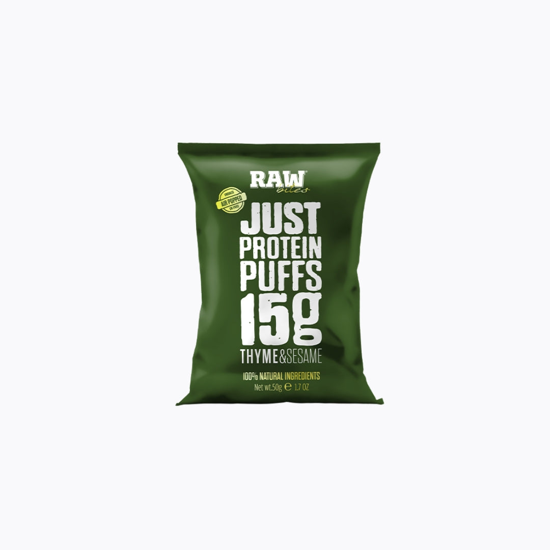 Protein Puffs Thyme & Sesame 50g