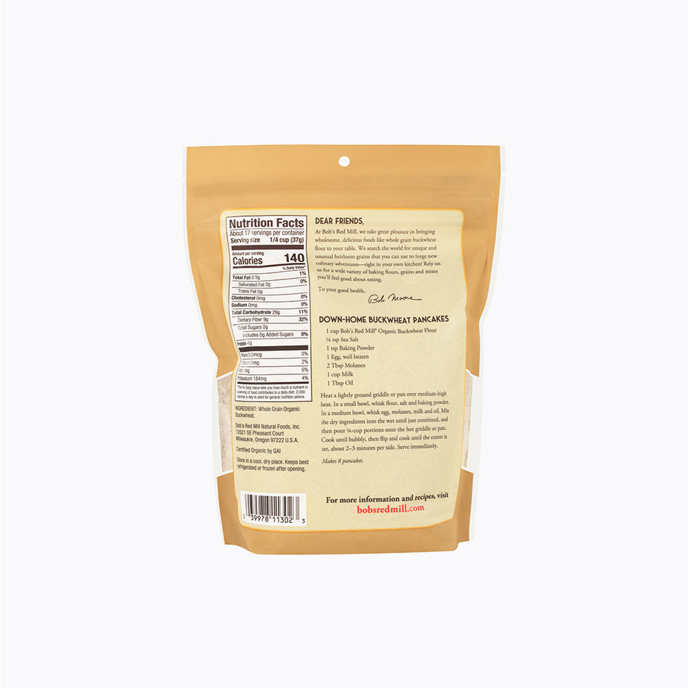 Organic Buckwheat Flour 624g