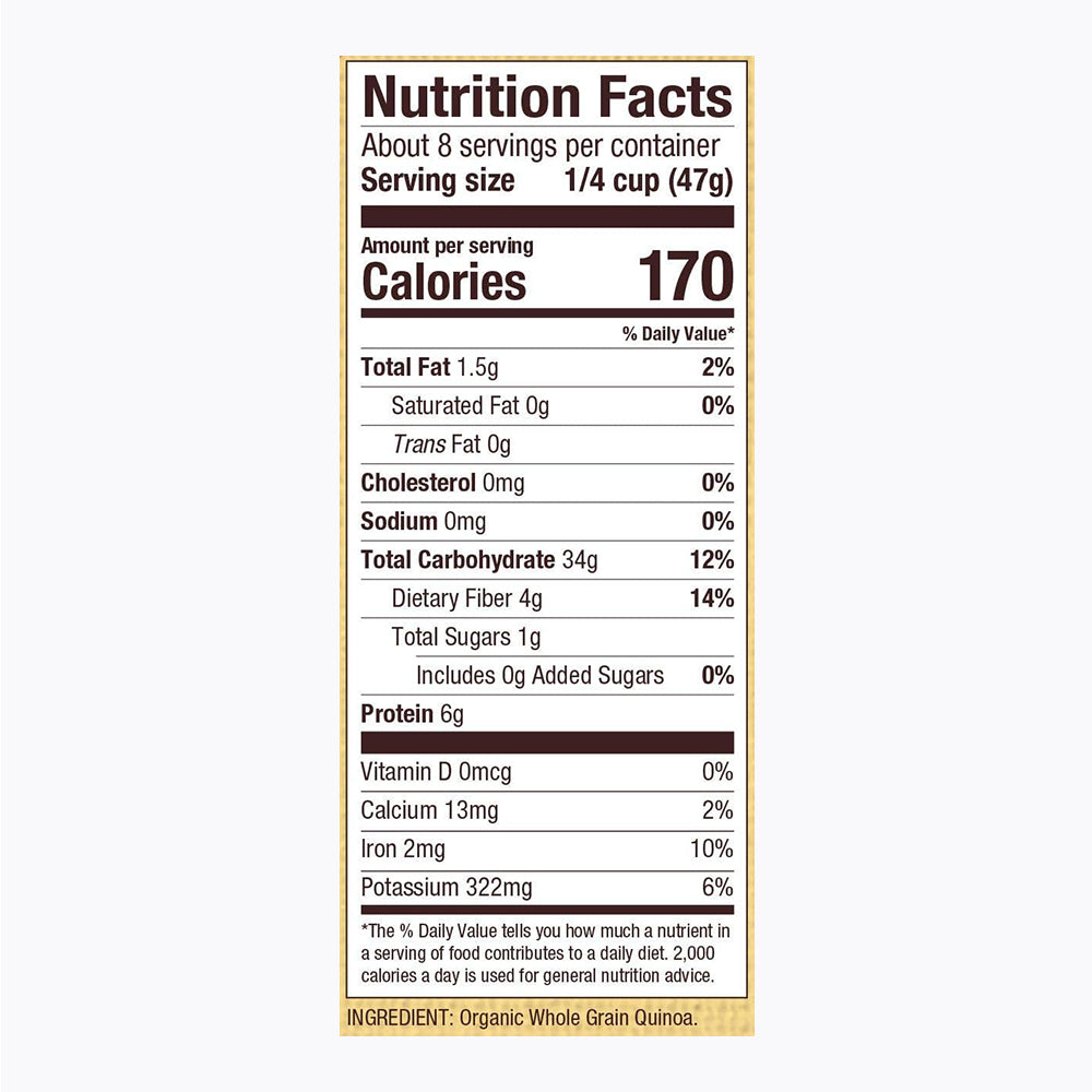 Organic Tri-Color Quinoa 369g