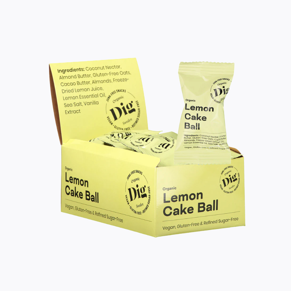 Organic Lemon Cake Ball 25g