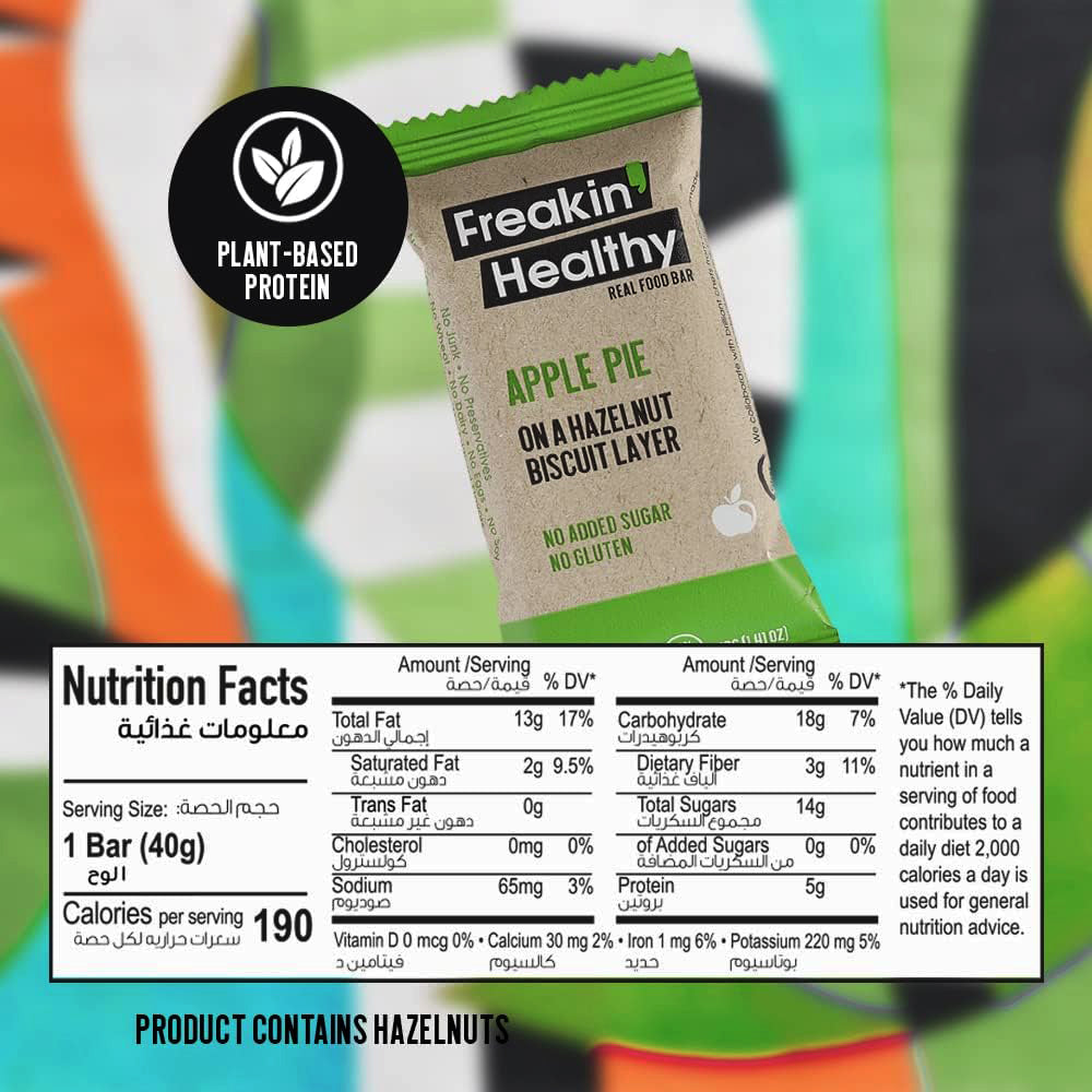 Apple Pie Real Food Bar 40g