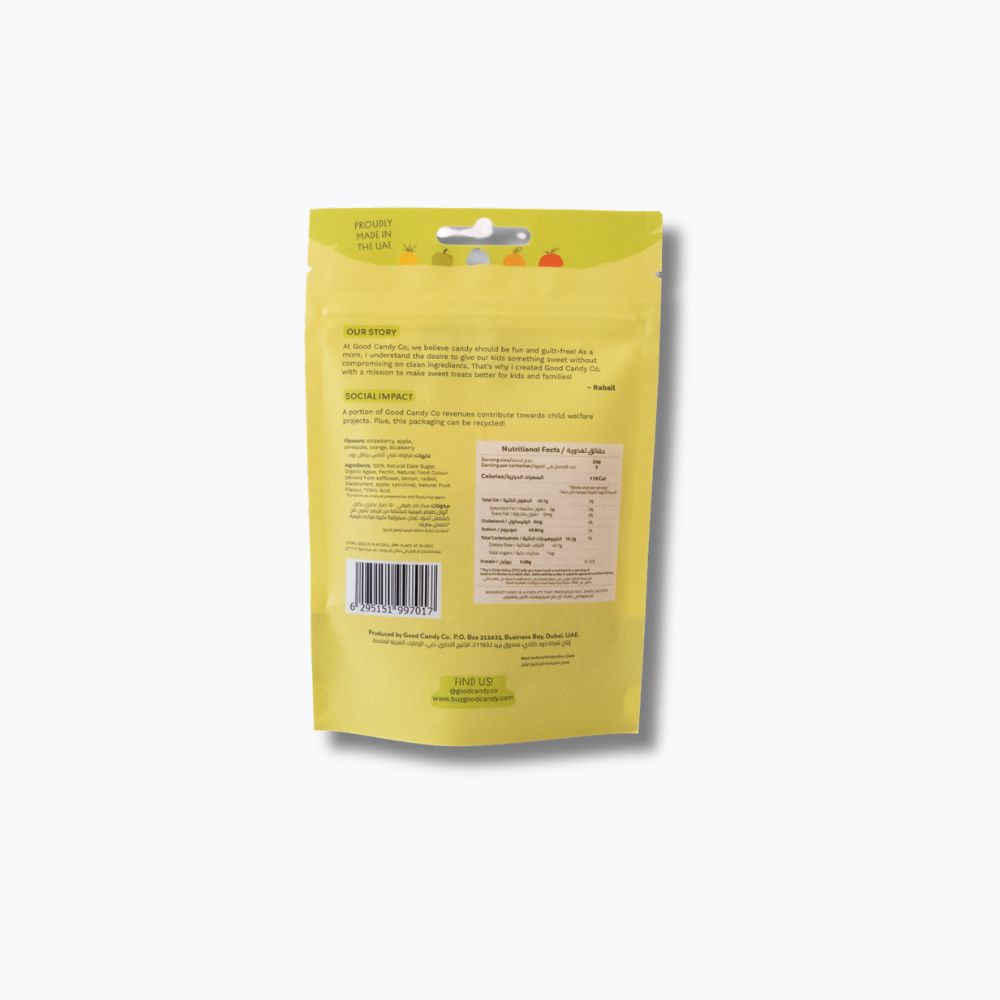 Good Candy Fruity Bears 60G (Pack of 2)