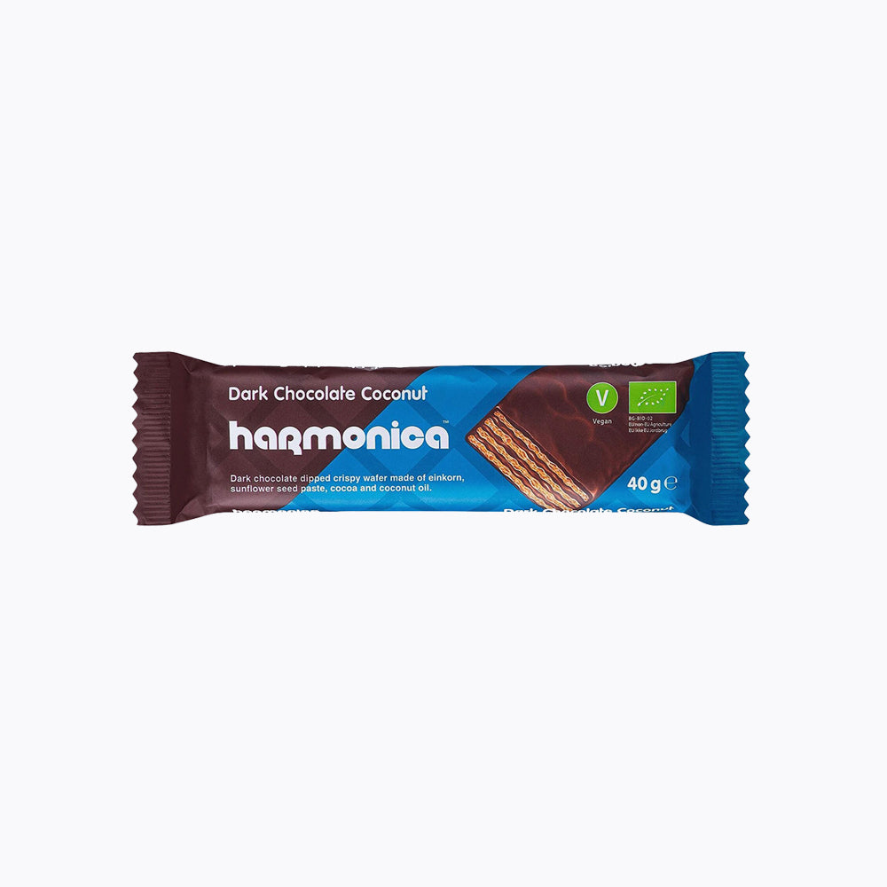 Dark Chocolate Coated Coconut Wafer 40g