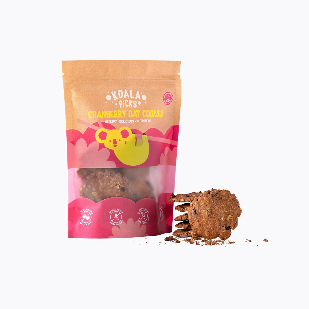 Koala Cranberry Oat Cookies 160g (8pcs)