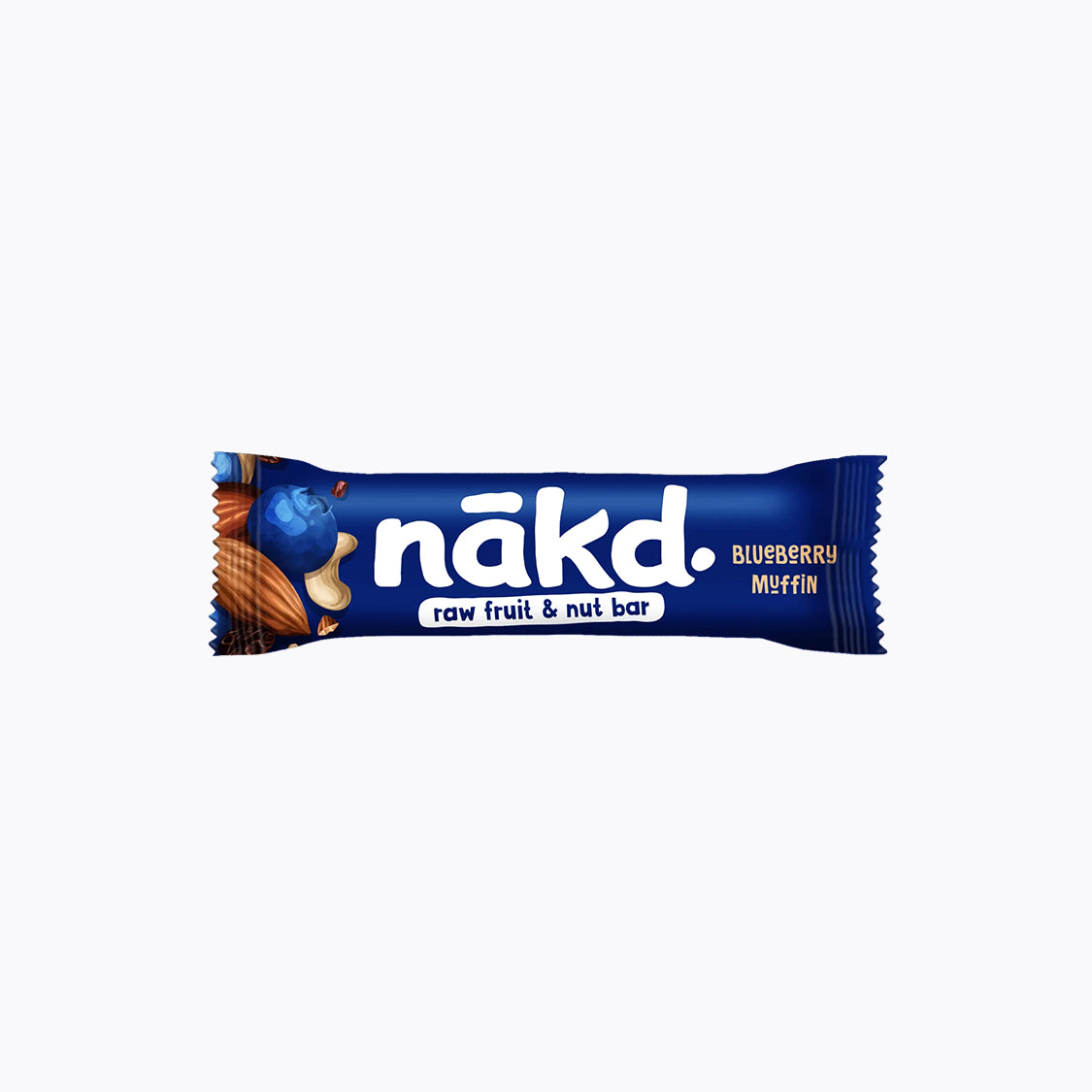 Raw fruit & nut bar blueberry muffin 4x35g