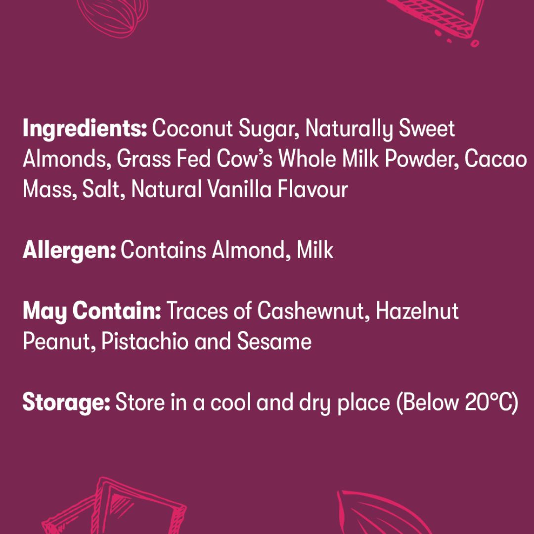 Plaay Milk Chocolate Toffee Almond Bar 35g 5 buy on generation.h