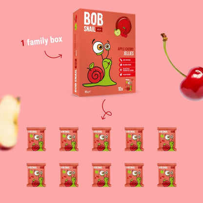 Apple Cherry Fruit Jellies 90g