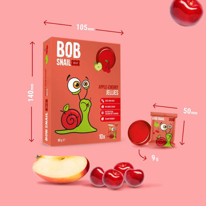 Apple Cherry Fruit Jellies 90g
