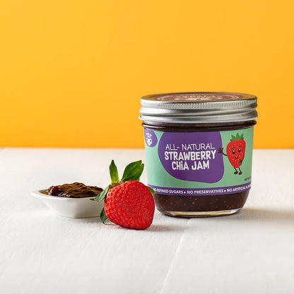All Natural Strawberry Chia Jam 250g