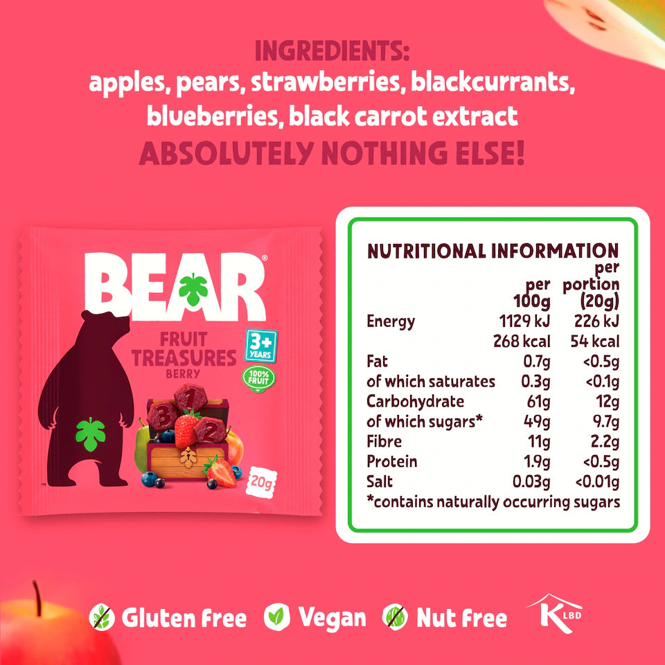 Berry Fruit Treasures 5x20g