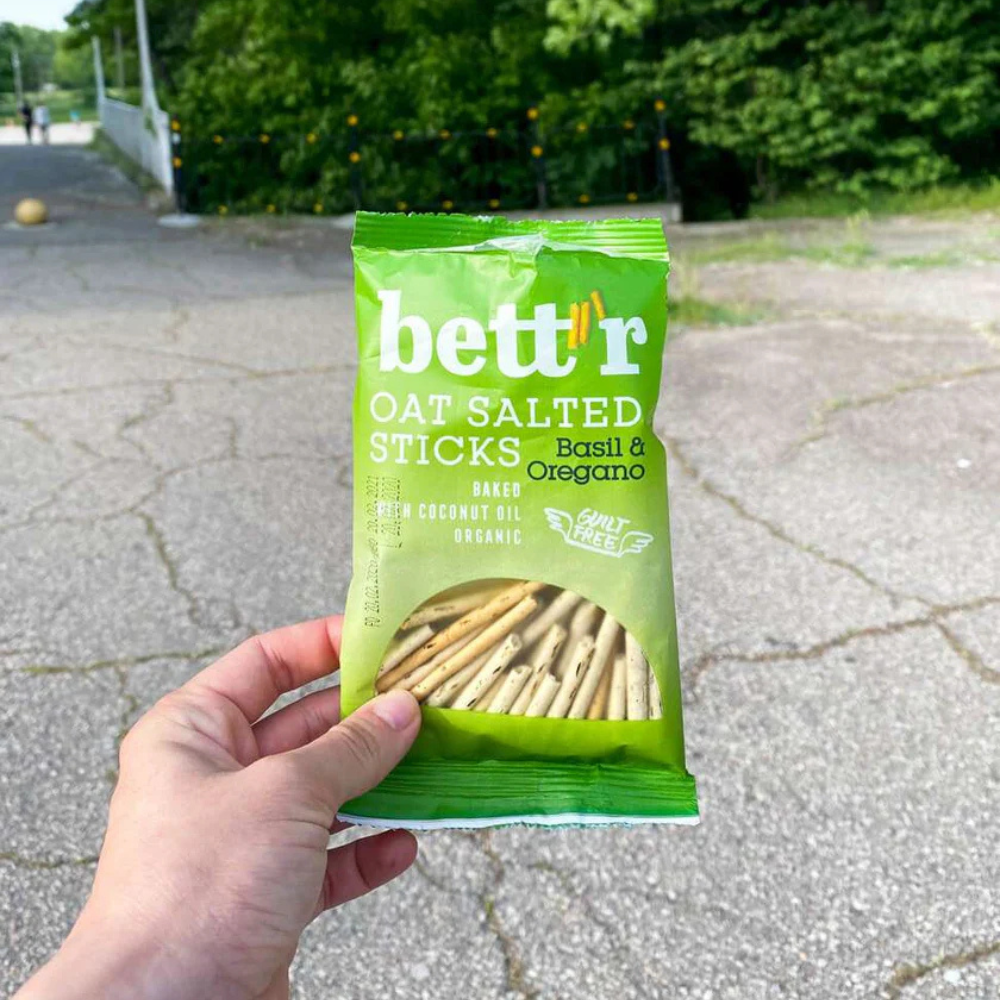Oat Salted Sticks Basil & Oregano 50g