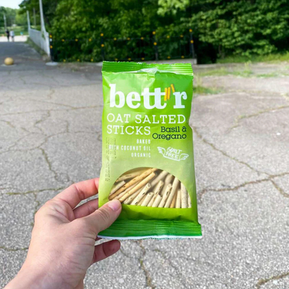 Oat Salted Sticks Basil & Oregano 50g
