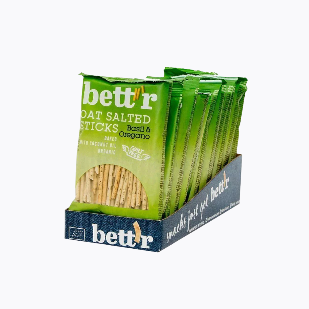 Oat Salted Sticks Basil & Oregano 50g