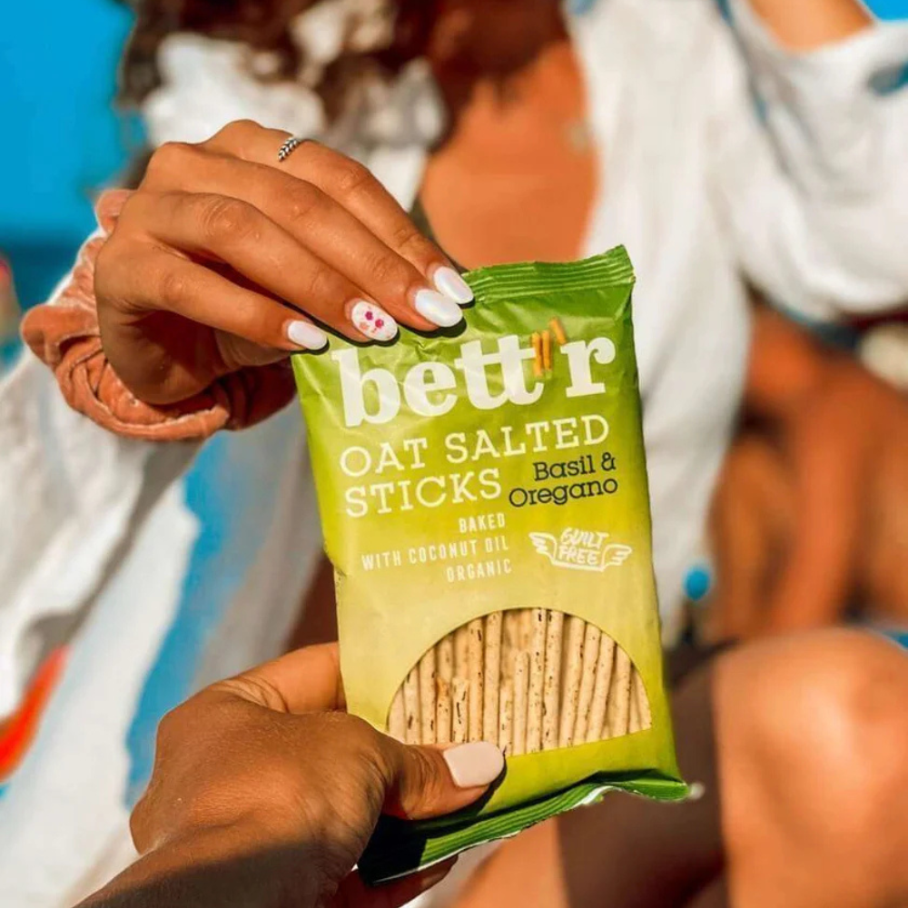 Oat Salted Sticks Basil & Oregano 50g