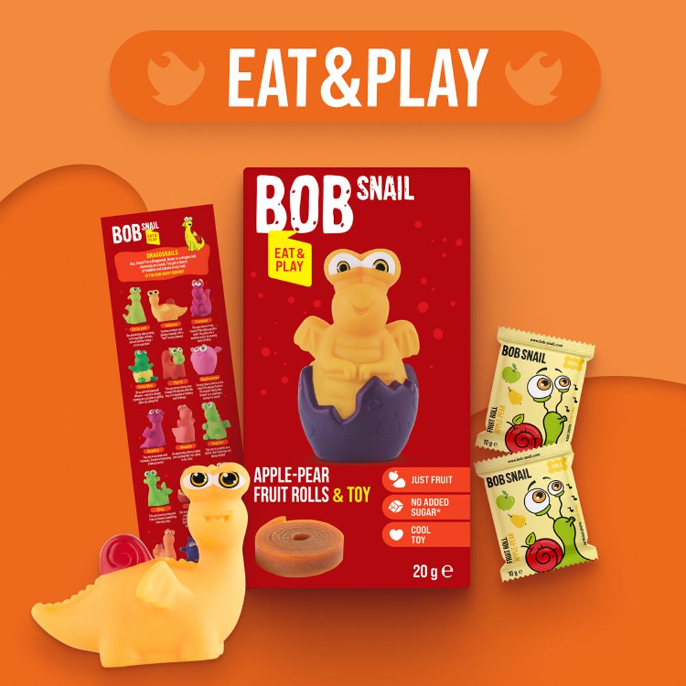 Eat & Play (Fruit Roll + Toy) 20g