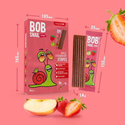 Apple Strawberry Fruit Stripes x 5 Packs
