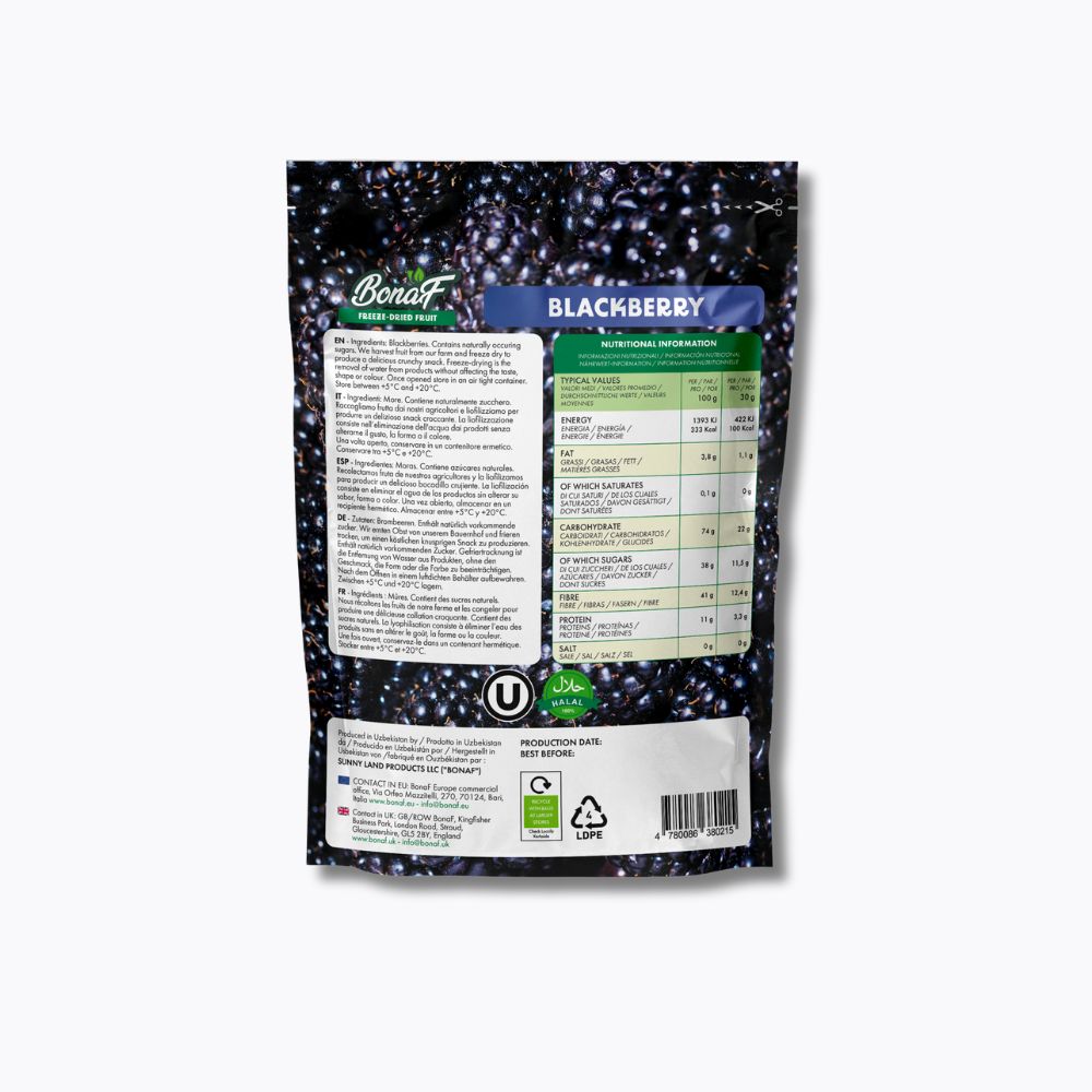 Freeze Dried Blackberry 30g