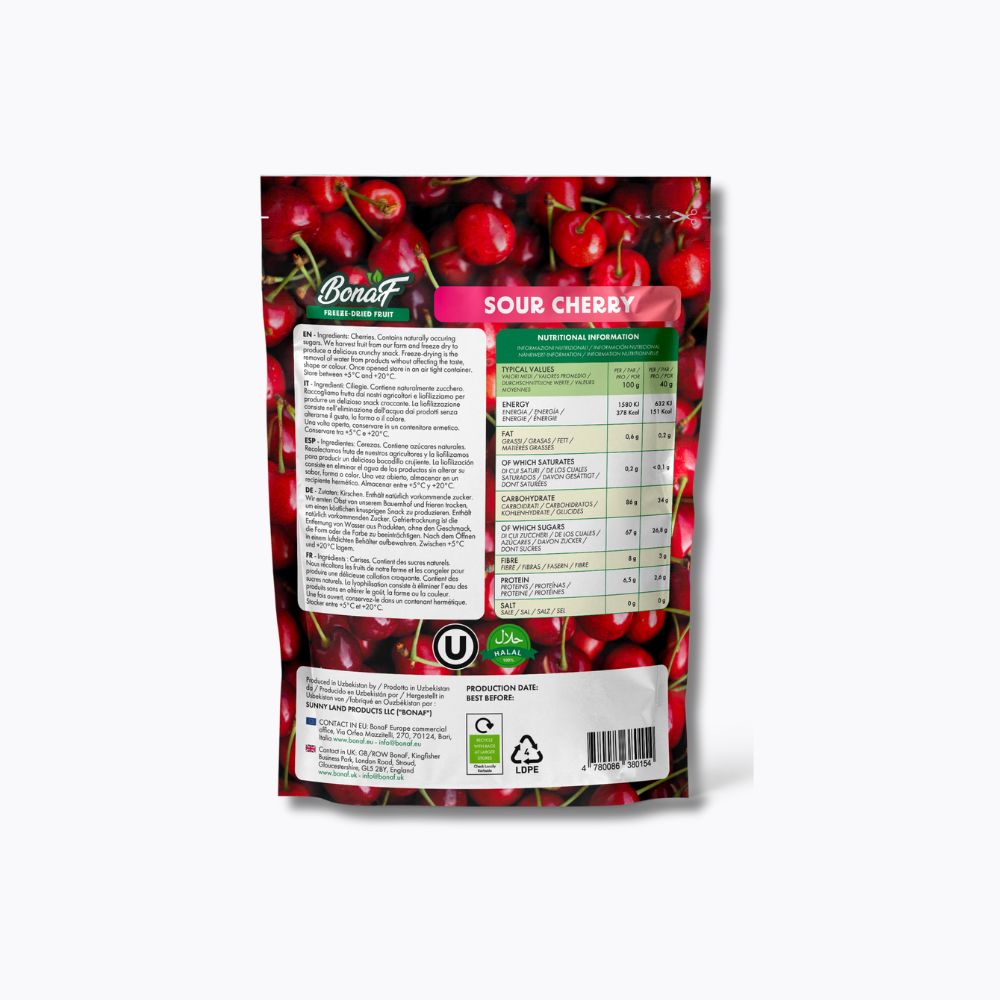 Freeze Dried Sour Cherry 40g