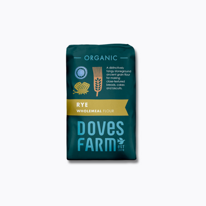 Organic Wholemeal Rye Flour 1kg