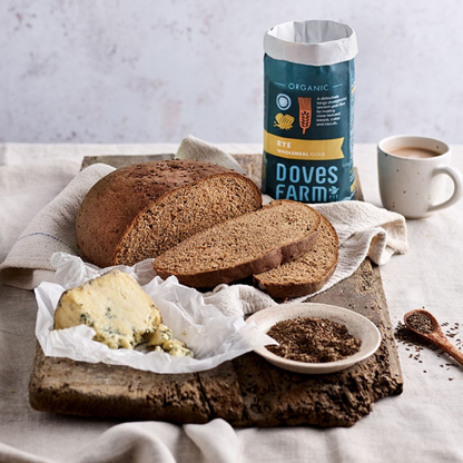 Organic Wholemeal Rye Flour 1kg