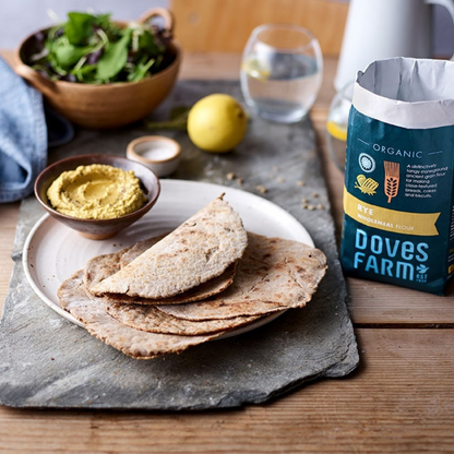 Organic Wholemeal Rye Flour 1kg