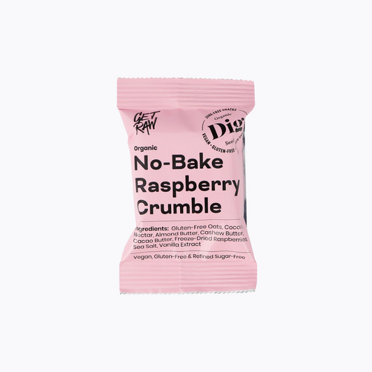 Organic No-Bake Raspberry Crumble 35g