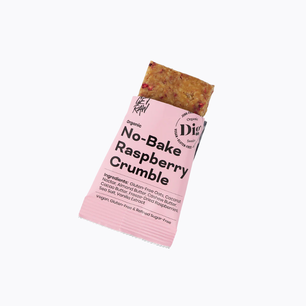 Organic No-Bake Raspberry Crumble 35g