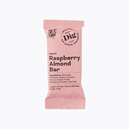 Organic Raspberry Almond Bar 42g