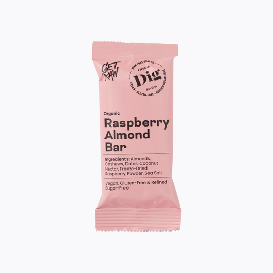 Organic Raspberry Almond Bar 42g