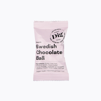 Organic Swedish Chocolate Ball 25g