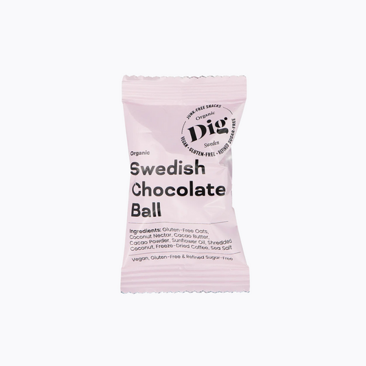 Organic Swedish Chocolate Ball 25g