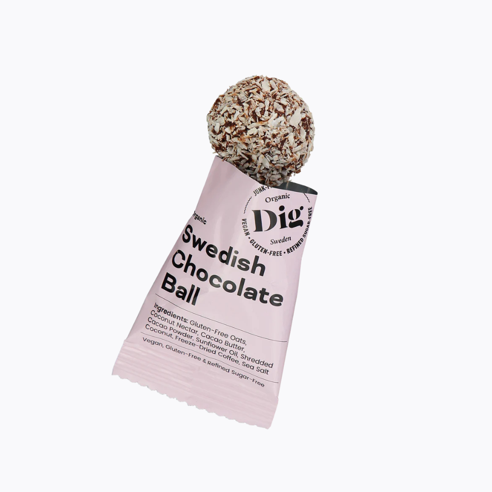 Organic Swedish Chocolate Ball 25g