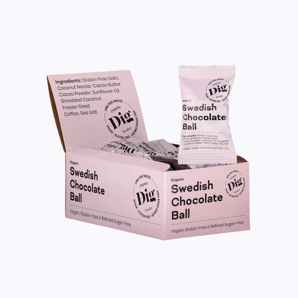 Organic Swedish Chocolate Ball 25g