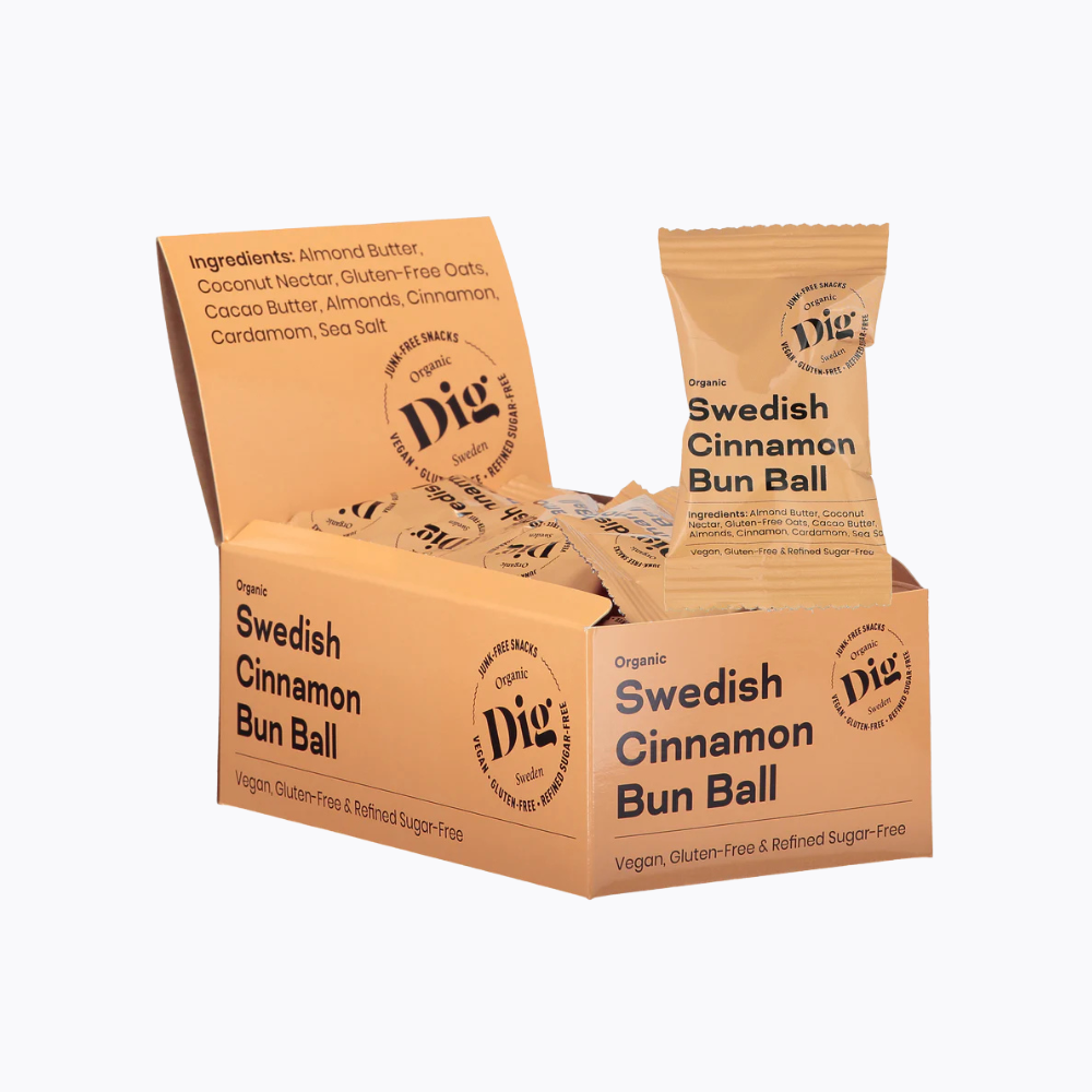 Organic Swedish Cinnamon Bun Ball 25g