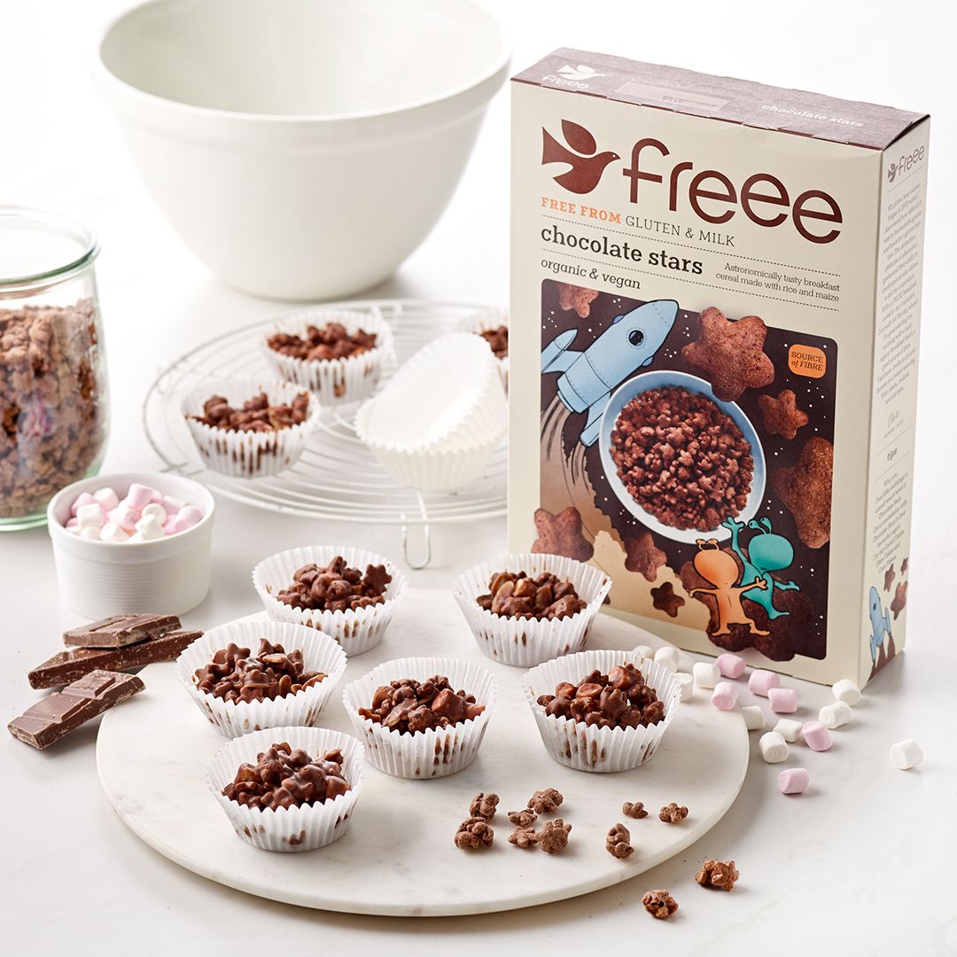 Gluten Free Organic Chocolate Stars 300g