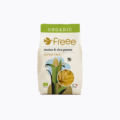 Gluten Free Organic Maize & Rice Penne 500g