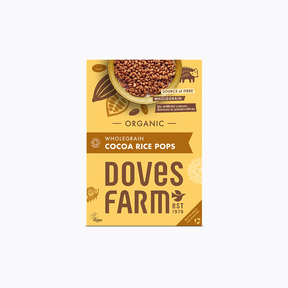 Organic Wholegrain Cocoa Rice Pops 300g – Generation H