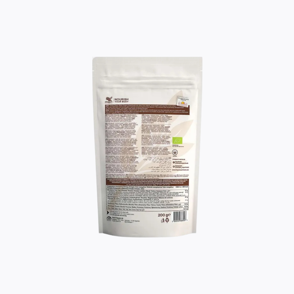 Choco Drops White 200g