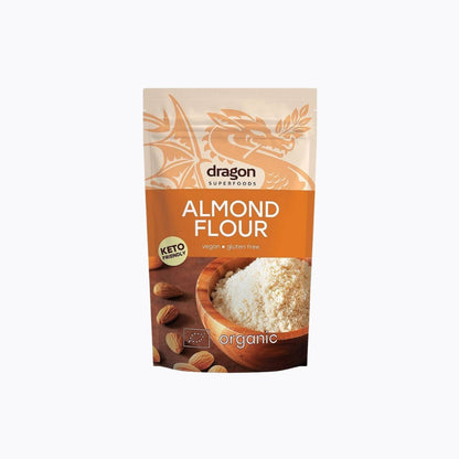 Dragon Superfoods almond flour package on a white background