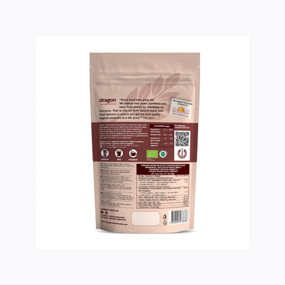 Dragon Superfoods package with nutritional information on a white background