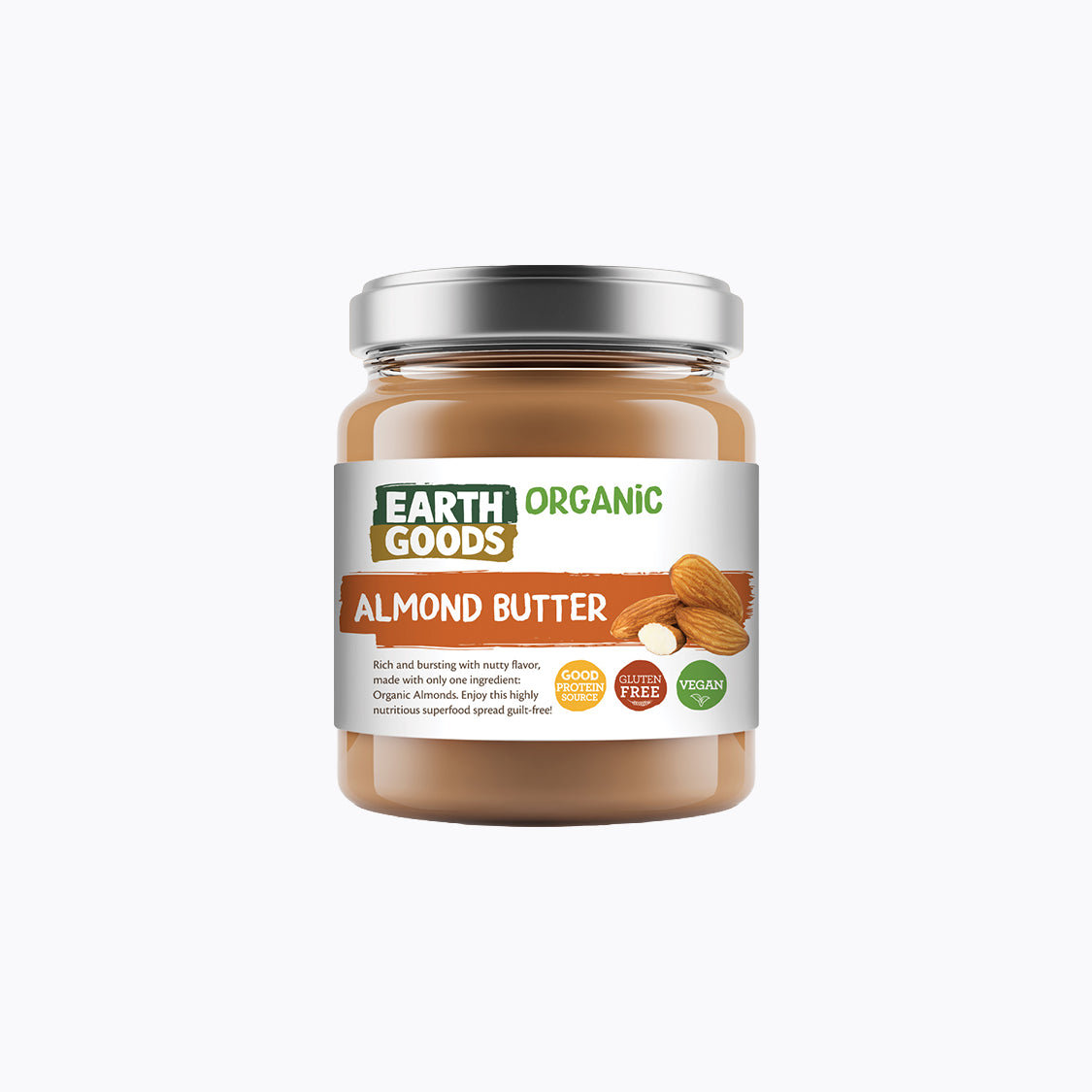 Organic Roasted Almond Butter 200g
