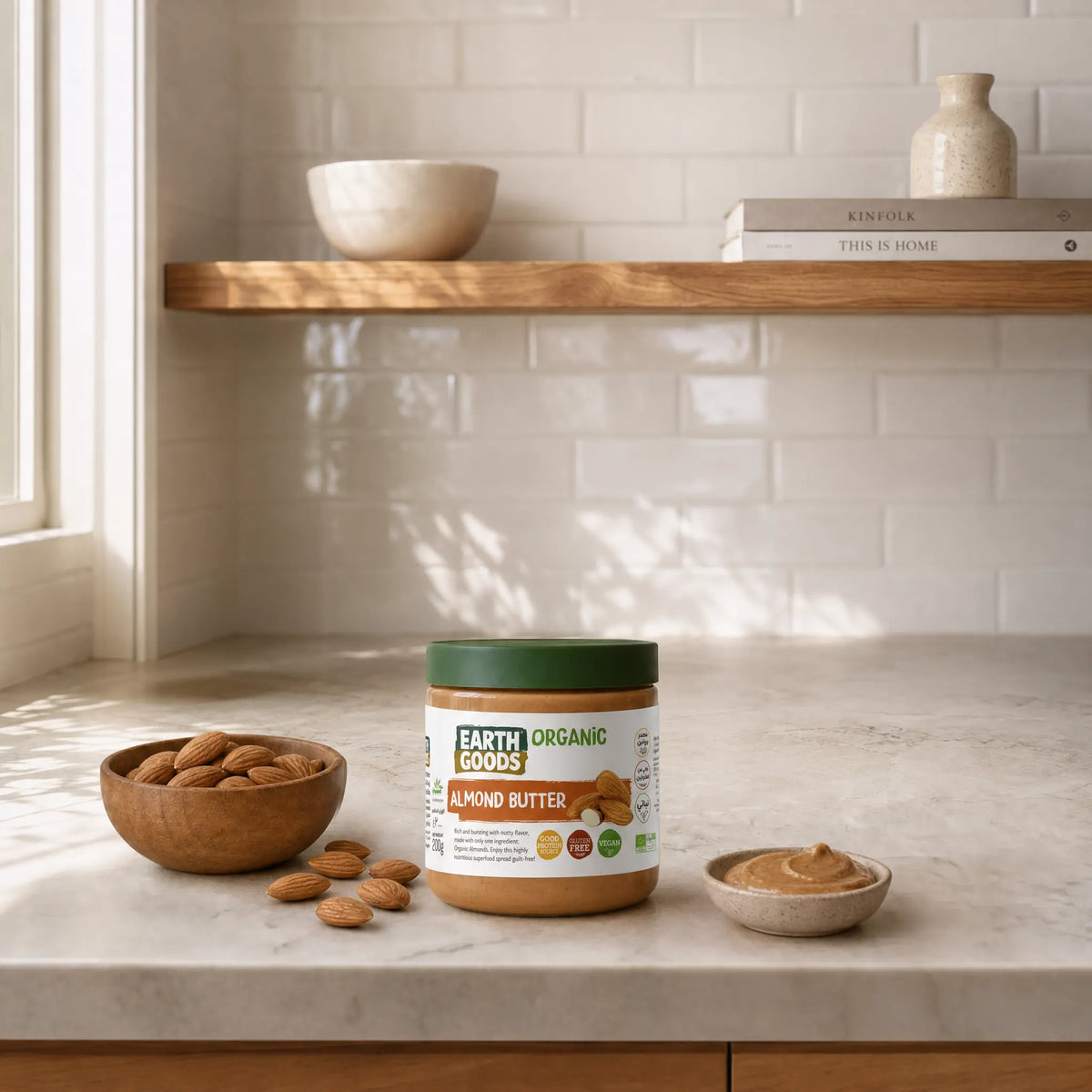 Organic Roasted Almond Butter 200g
