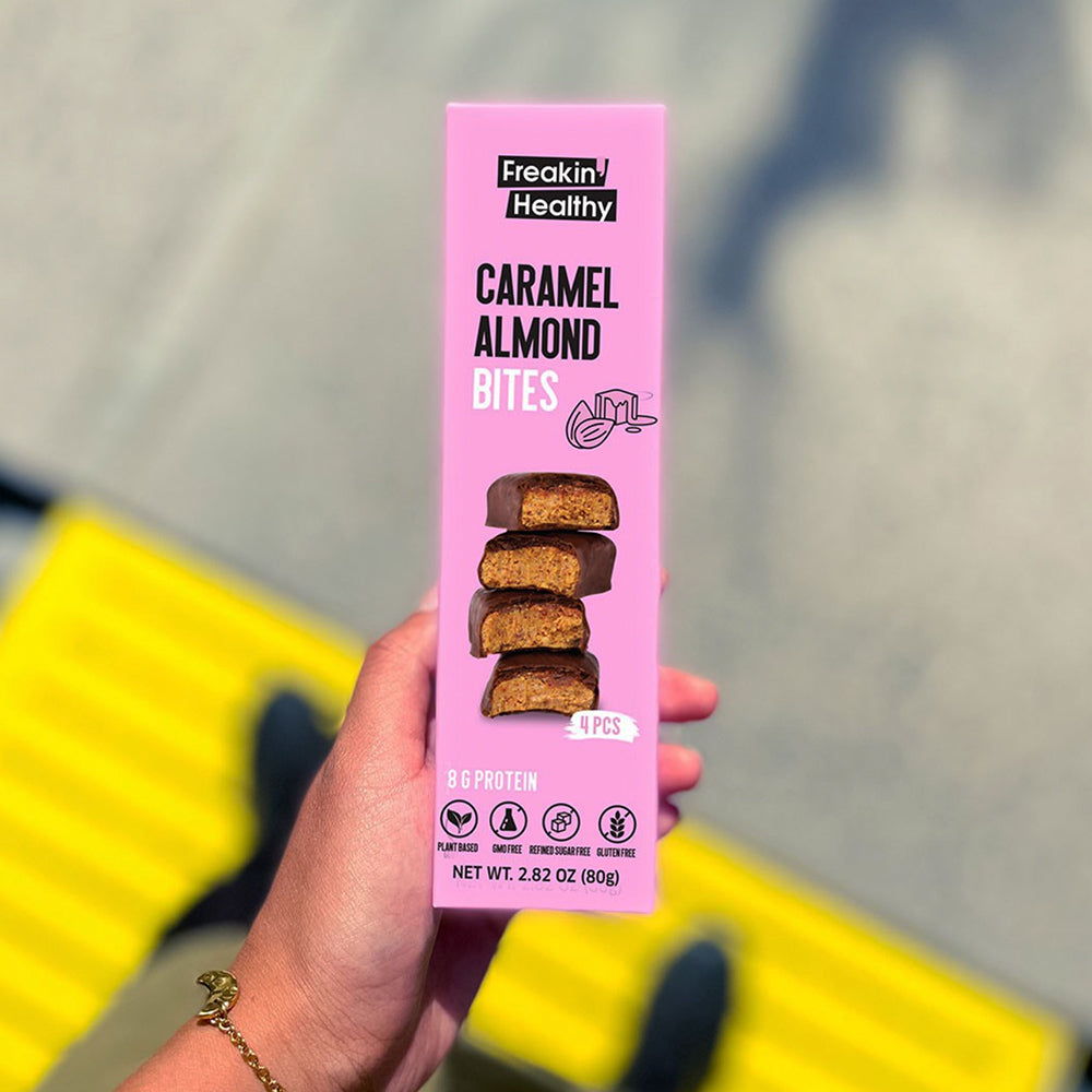 Caramel Almond Bites 40g
