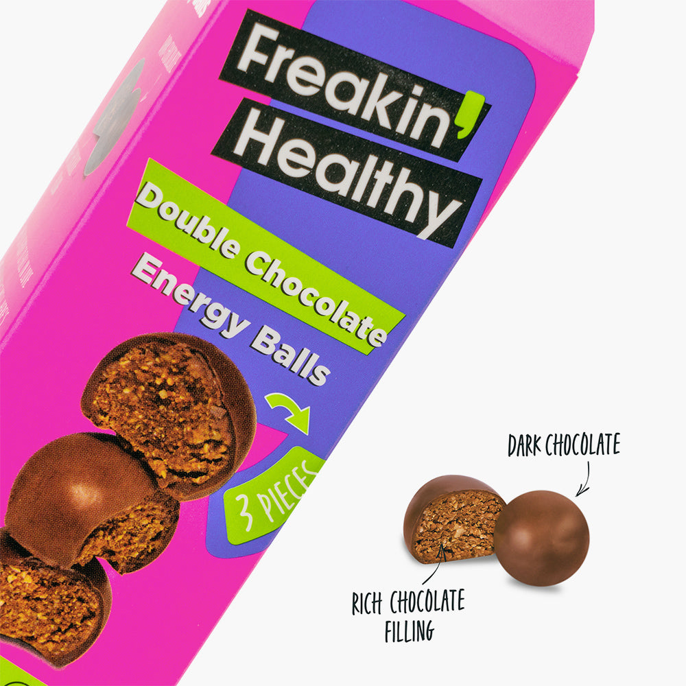 Double Choco Energy Balls 60g