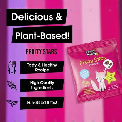 Fruity Stars - Strawberry 12X21g