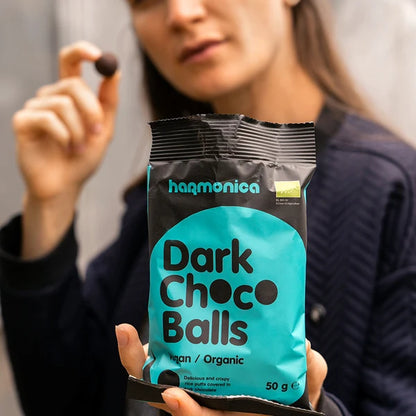 Dark Choco Balls Vegan 50g x 4