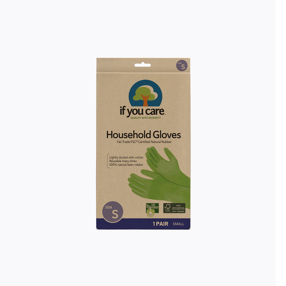 FSC Certified Fair Rubber Latex Household Gloves Small