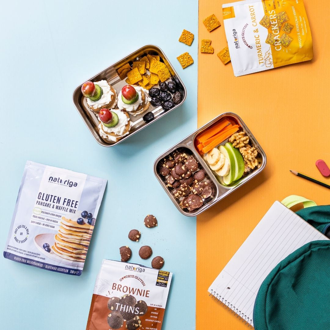 Gluten Free Turmeric & Carrot Crackers (40 Gr)