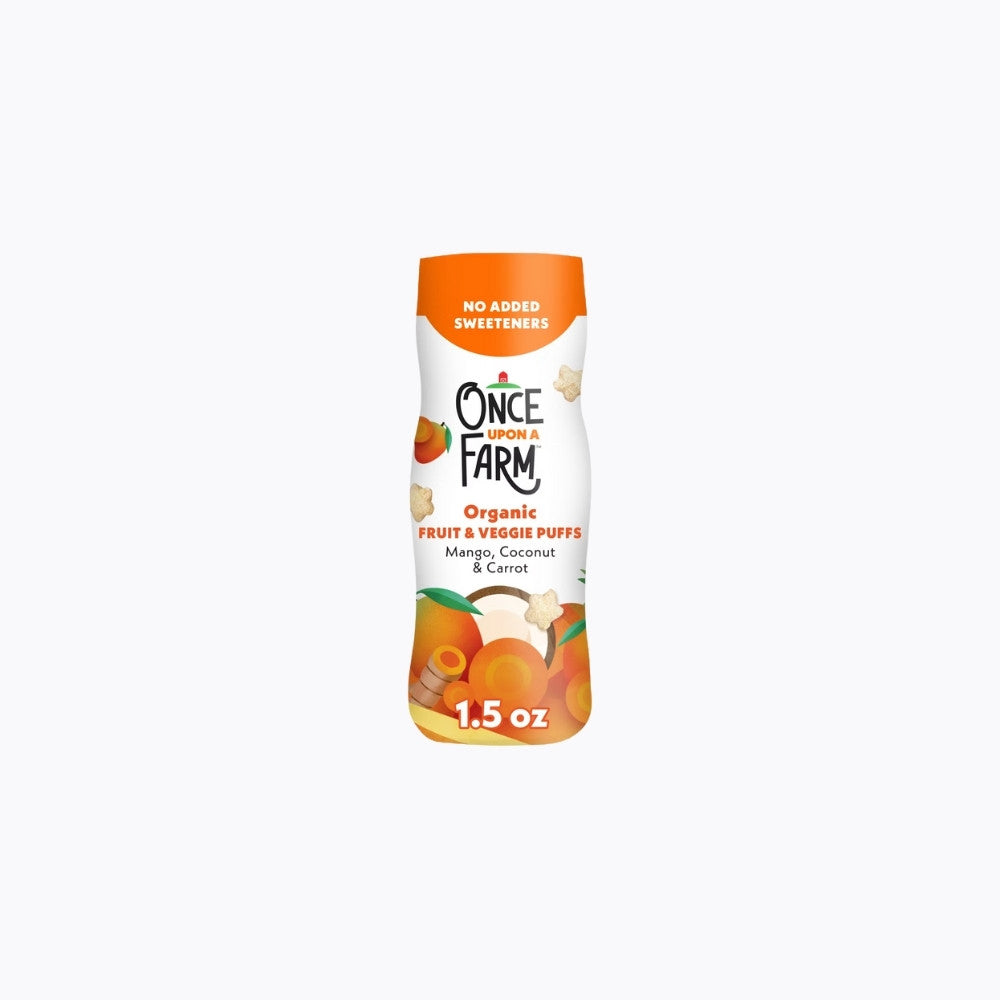 Once_Upon_A_Farm_Organic Fruit & Veggie Puffs Crawler, Mango, Carrot & Coconut with Turmeric 45g_1_generation.h