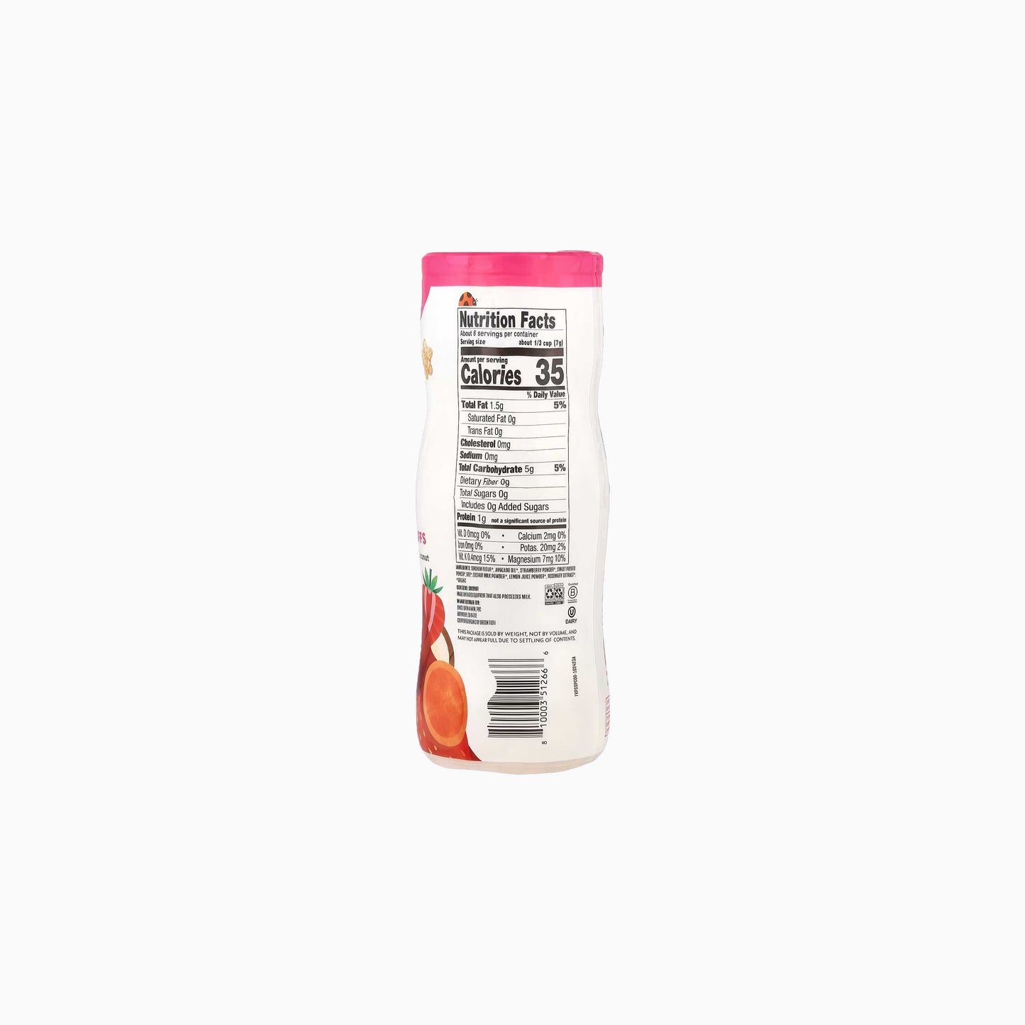 Once_Upon_A_Farm_Organic Fruit & Veggie Puffs Strawberry, Sweet Potato & Coconut 45g_2_generation.h